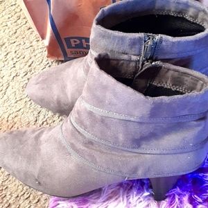 Karen and Scott boots